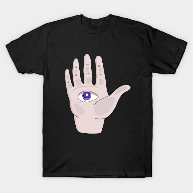 Hand With an Eye T-Shirt by DiegoCarvalho